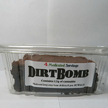 dirt bomb medicated brownie